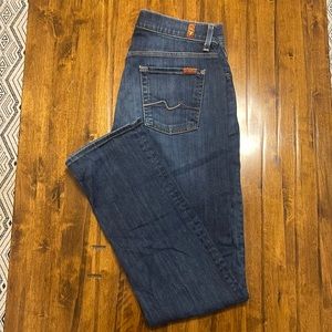 7 for All Mankind Straight Jeans